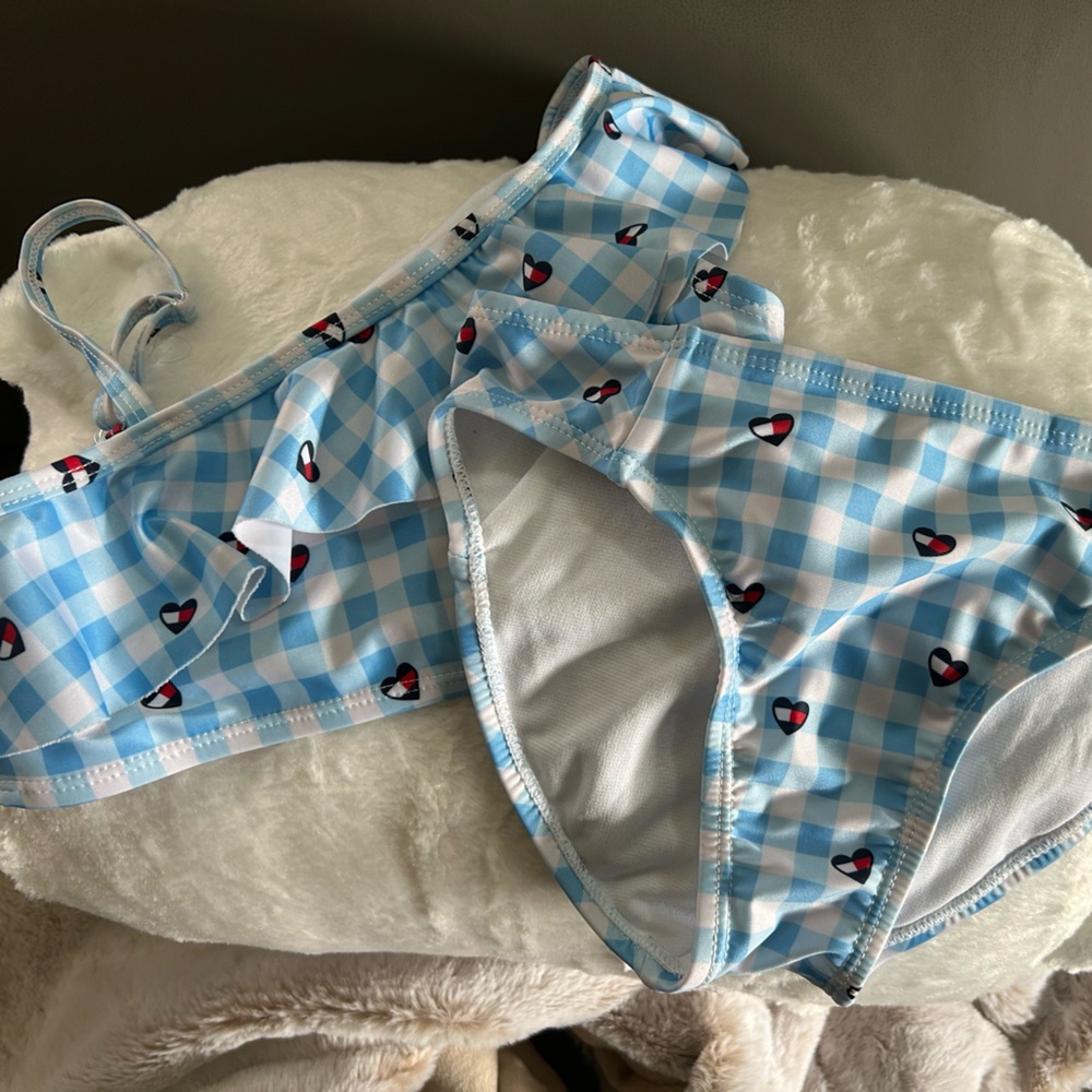 Used Tommy Hilfiger 2-piece Girls Bathing Suit
